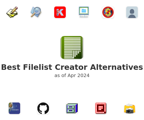 Best Filelist Creator Alternatives
