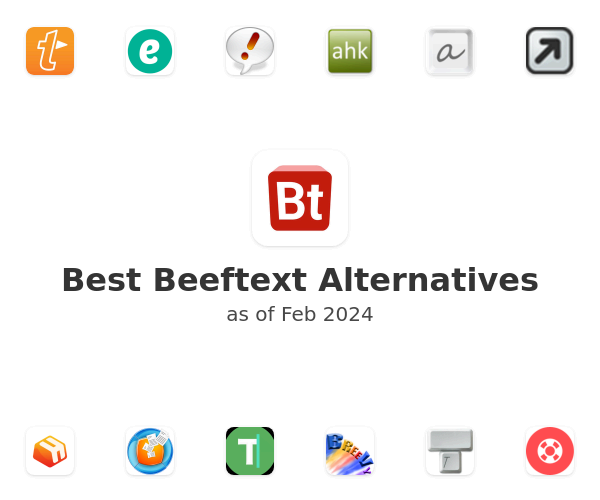 Best Beeftext Alternatives
