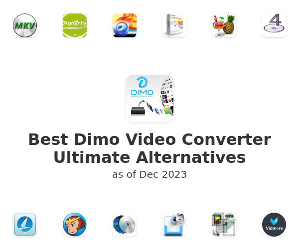 Best Dimo Video Converter Ultimate Alternatives