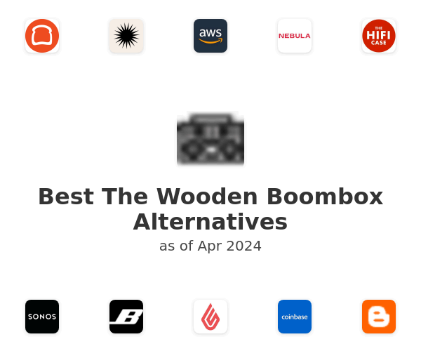 Best The Wooden Boombox Alternatives