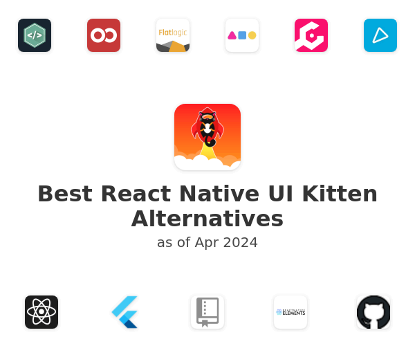 Best React Native UI Kitten Alternatives