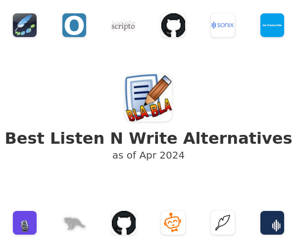 Best Listen N Write Alternatives
