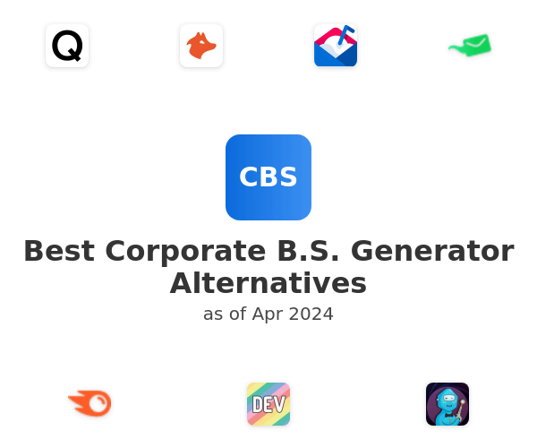Best Corporate B.S. Generator Alternatives