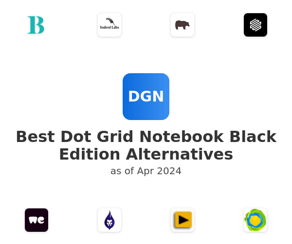 Best Dot Grid Notebook Black Edition Alternatives