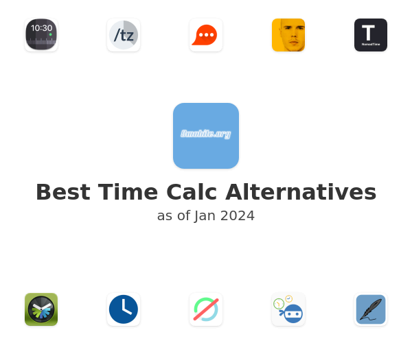Best Time Calc Alternatives