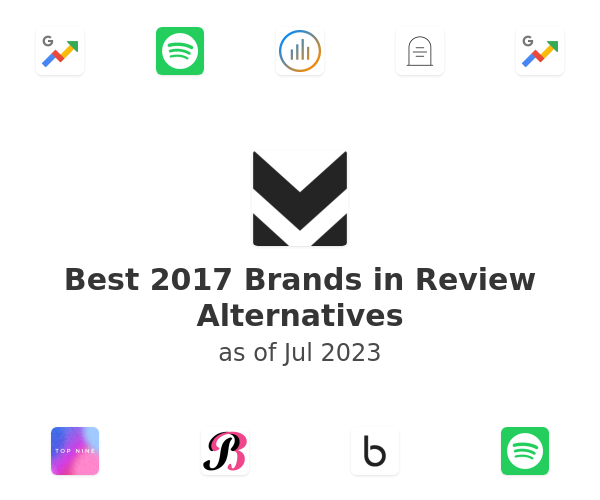 Best 2017 Brands in Review Alternatives