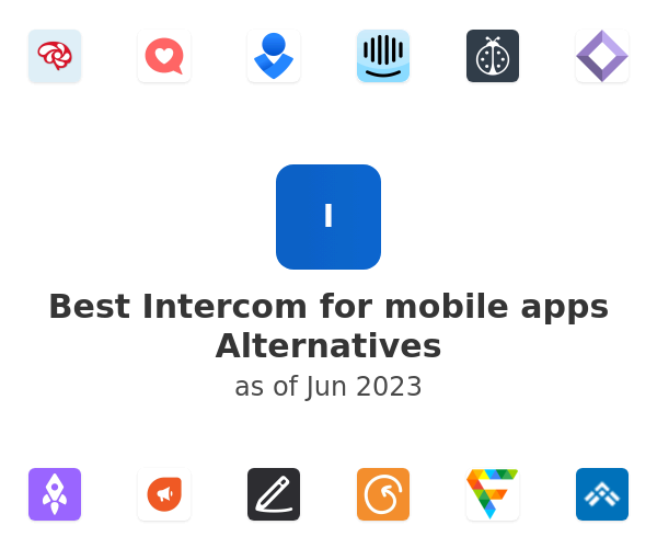 Best Intercom for mobile apps Alternatives