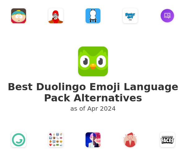 Best Duolingo Emoji Language Pack Alternatives