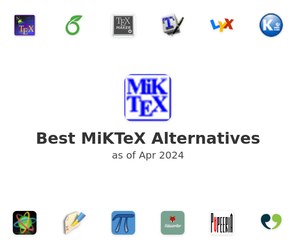 Best MiKTeX Alternatives