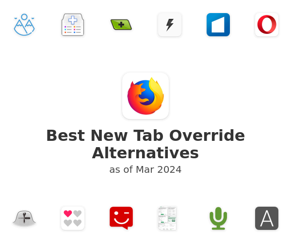 Best New Tab Override Alternatives
