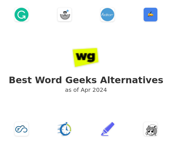 Best Word Geeks Alternatives