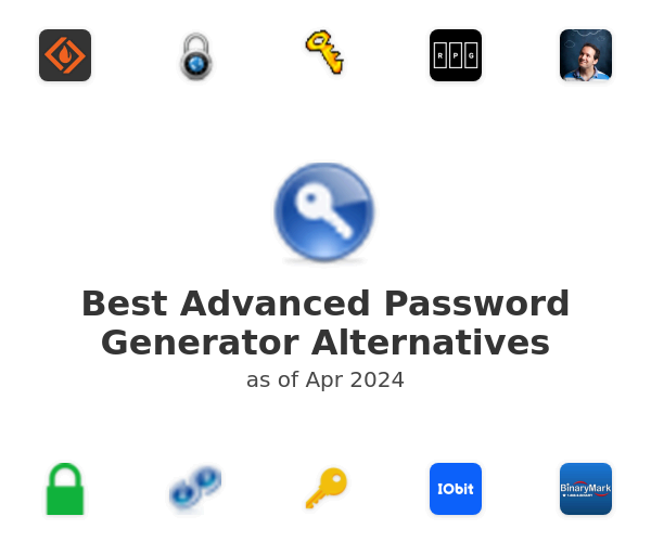 Best Advanced Password Generator Alternatives
