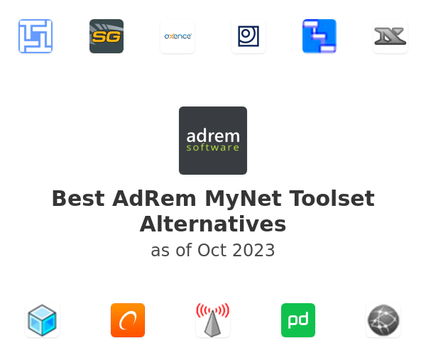 Best AdRem MyNet Toolset Alternatives