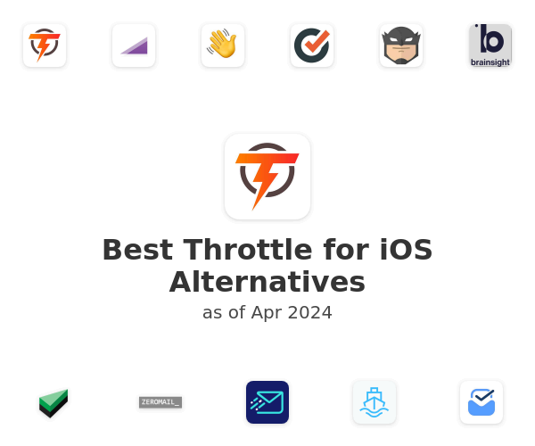 Best Throttle for iOS Alternatives