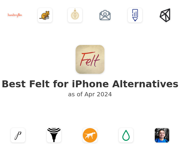 Best Felt for iPhone Alternatives