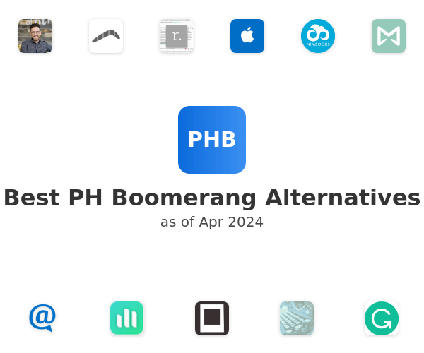 Best PH Boomerang Alternatives