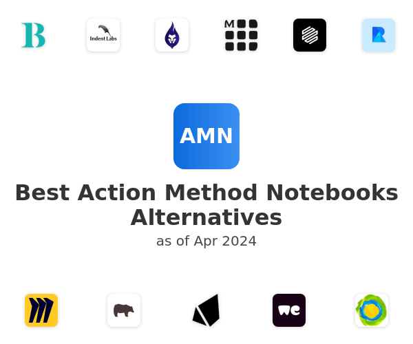 Best Action Method Notebooks Alternatives