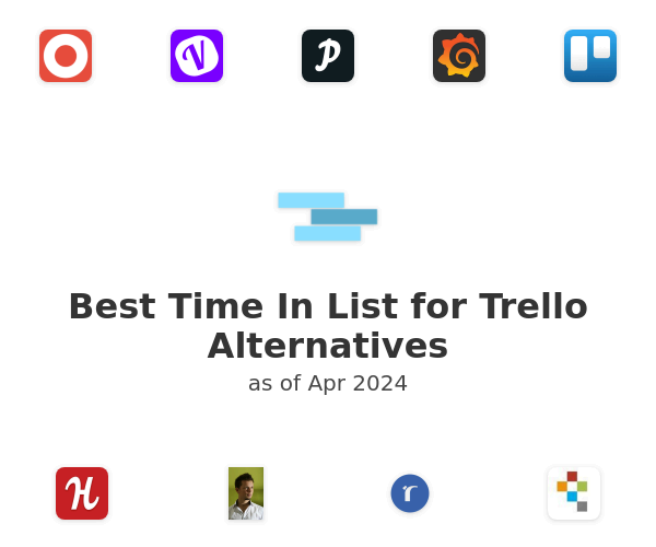 Best Time In List for Trello Alternatives