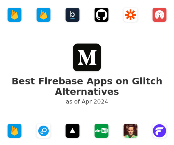 Best Firebase Apps on Glitch Alternatives