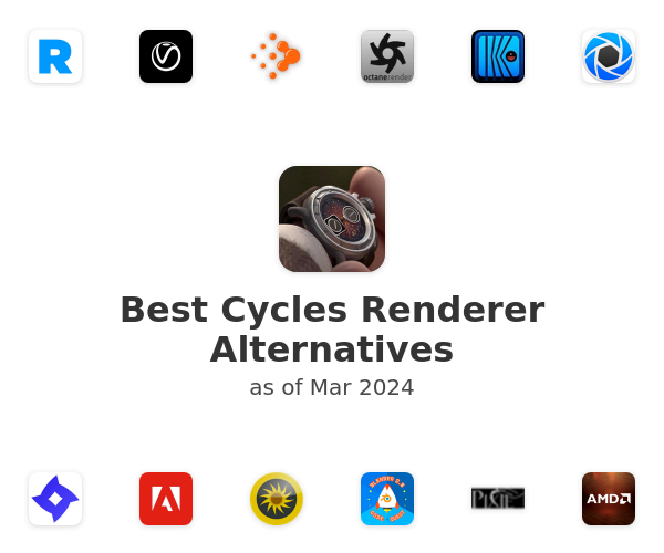 Best Cycles Renderer Alternatives