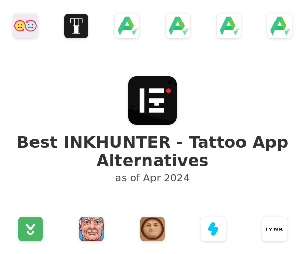Best INKHUNTER - Tattoo App Alternatives