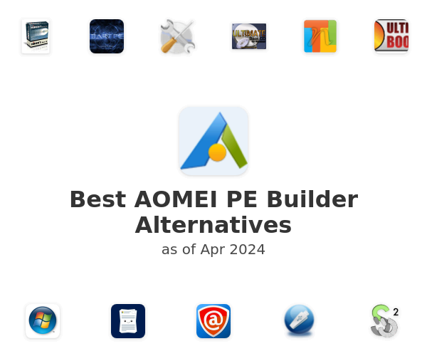 Best AOMEI PE Builder Alternatives