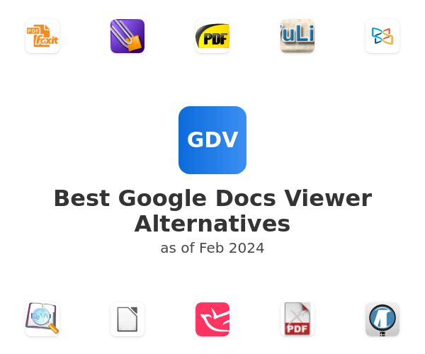 Best Google Docs Viewer Alternatives