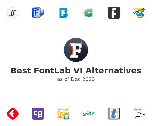 Best FontLab VI Alternatives
