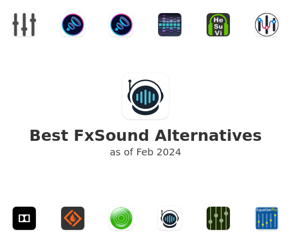 Best FxSound Alternatives