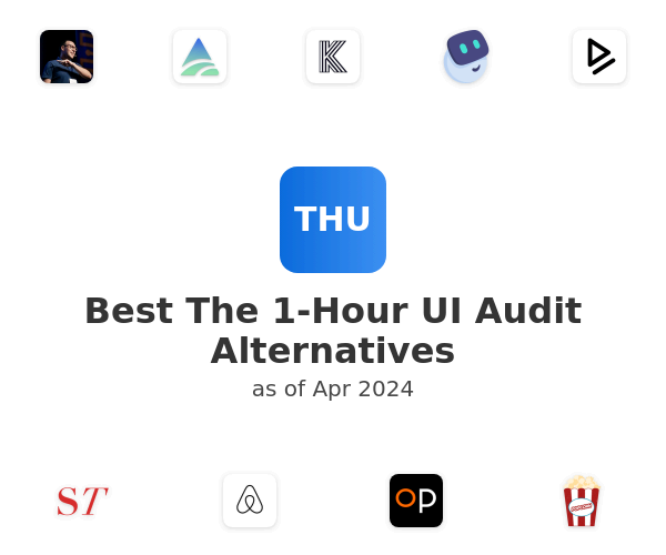 Best The 1-Hour UI Audit Alternatives