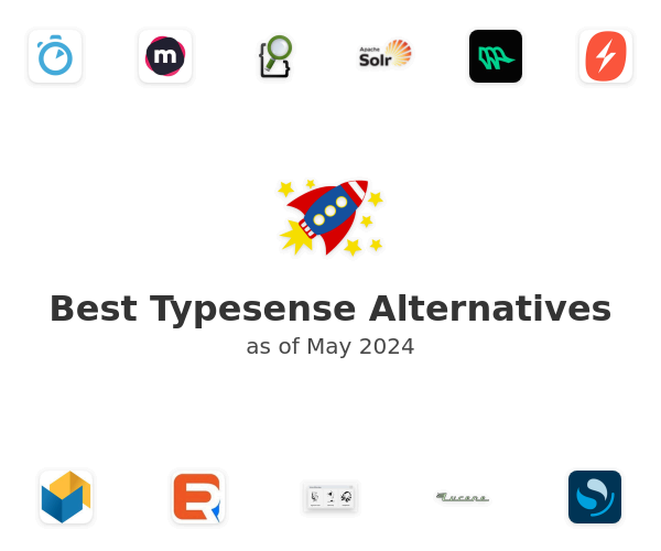 Best Typesense Alternatives