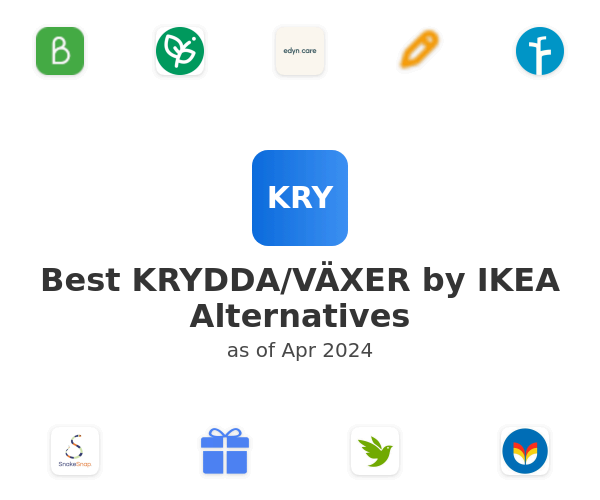 Best KRYDDA/VÄXER by IKEA Alternatives