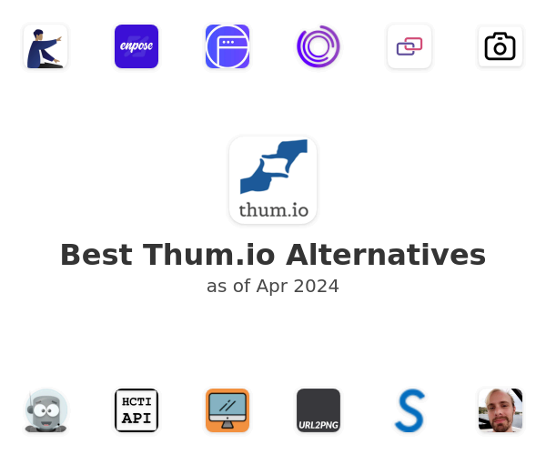 Best Thum.io Alternatives
