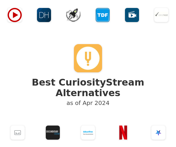 Best CuriosityStream Alternatives