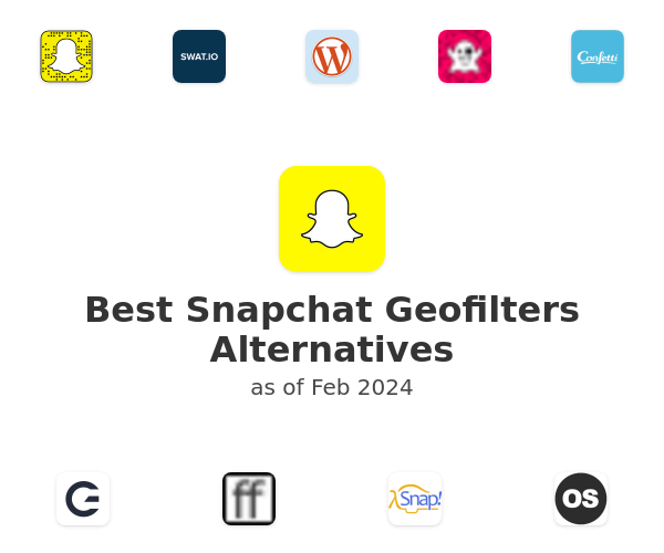 Best Snapchat Geofilters Alternatives