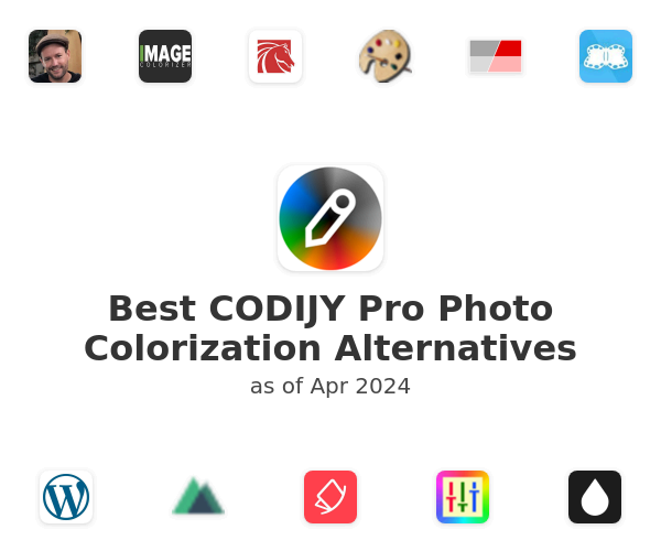 Best CODIJY Pro Photo Colorization Alternatives