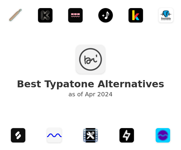 Best Typatone Alternatives