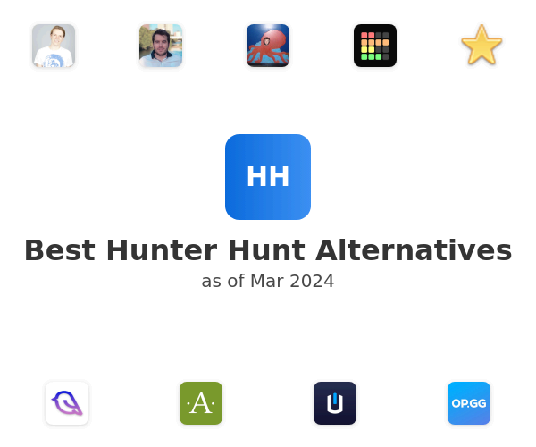 Best Hunter Hunt Alternatives