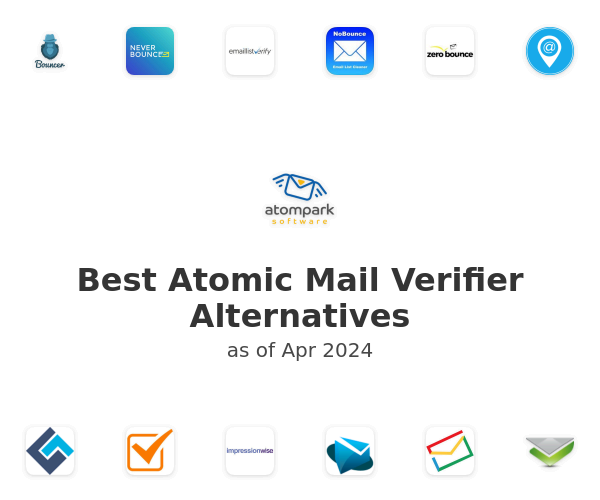 Best Atomic Mail Verifier Alternatives