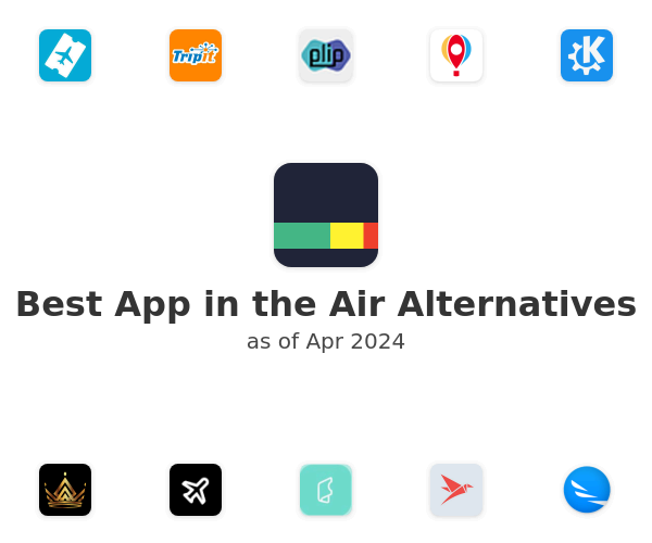 Best App in the Air Alternatives