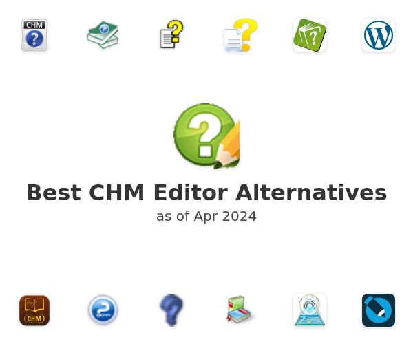 Best CHM Editor Alternatives