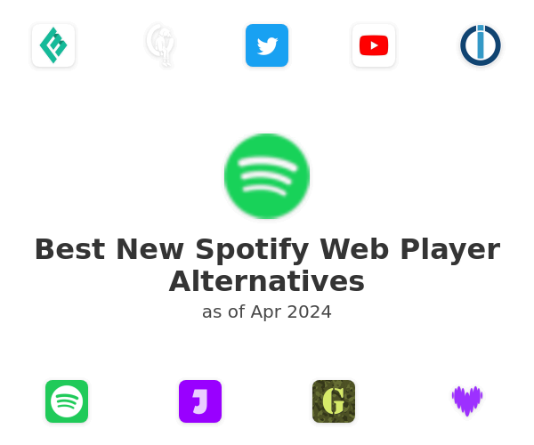 Best New Spotify Web Player Alternatives