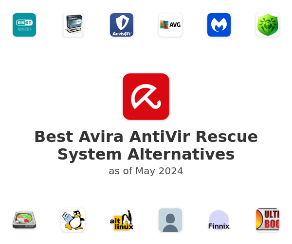 Best Avira AntiVir Rescue System Alternatives
