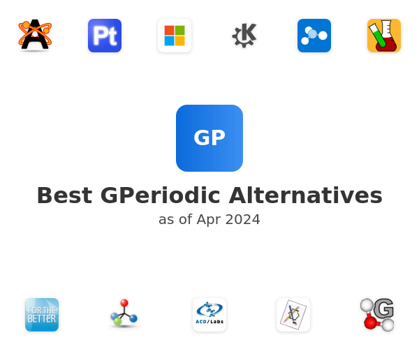 Best GPeriodic Alternatives