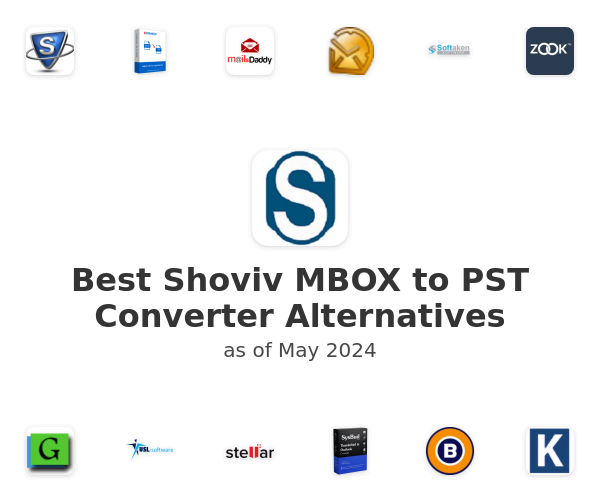 Best Shoviv MBOX to PST Converter Alternatives