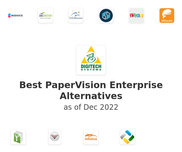 Best PaperVision Enterprise Alternatives