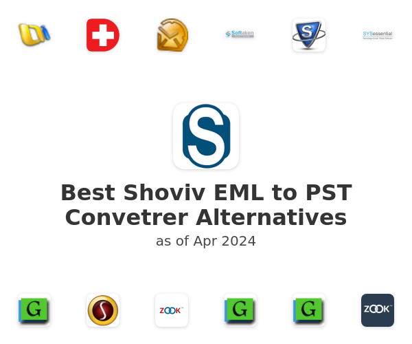 Best Shoviv EML to PST Convetrer Alternatives