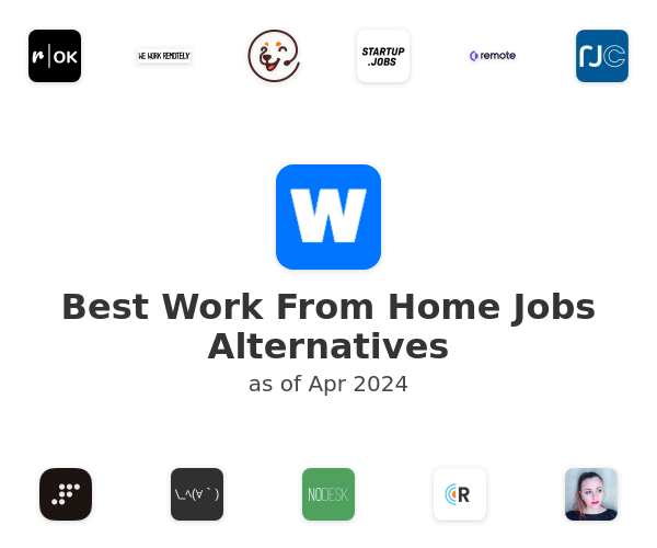 Best Work From Home Jobs Alternatives