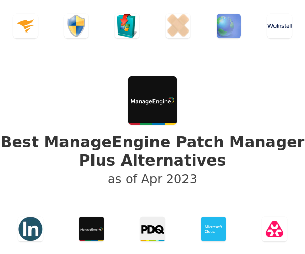 Best ManageEngine Patch Manager Plus Alternatives