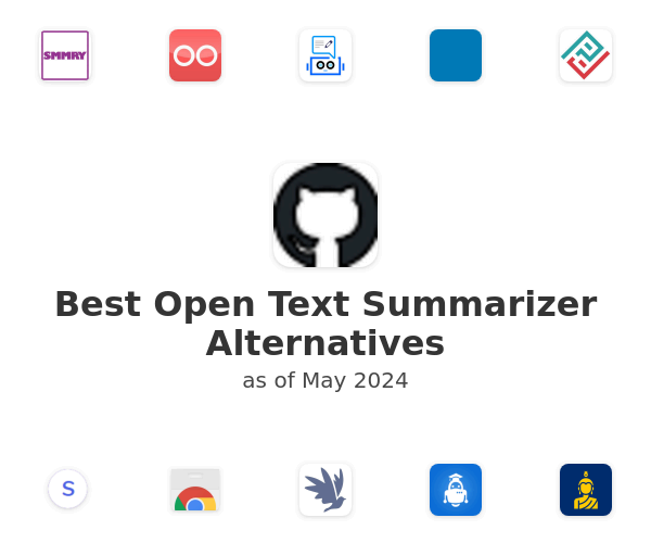 Best Open Text Summarizer Alternatives